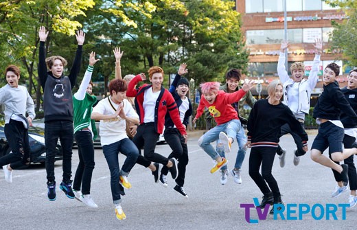 [PRESS] 150918 Seventeen heading to KBS Music Bank Rehearsal 4